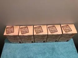 5 Fossil Set Card Boxes (EMPTY) - Vintage Pokemon 1999 WOTC Display Cardbox - Image 3