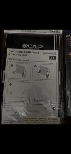One Piece Card Game Storage Box Lot Bandai Namco Official New Sealed - Image 2