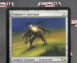 MTG Painter's Servant- DAMAGED -Shadowmoor Magic the Gathering Card # 257 - Image 3