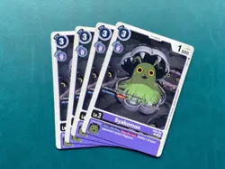 Syakomon EX8-056 Playset Chain of Liberation Digimon Card Game x4 - Image 1