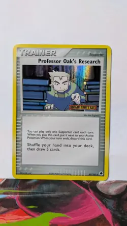 Pokemon Professor Oak's Research 80/101 Dragon Frontiers Reverse Holo Card - Image 1