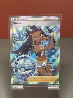 Nessa - TG27/TG30 - Pokemon Lost Origins Trainer Gallery Full Art Rare Card NM - Image 1