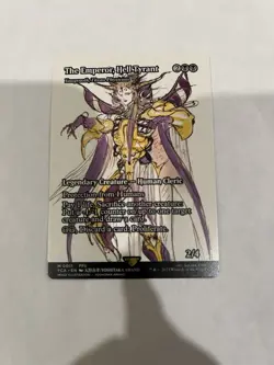 The Emperor, Hell Tyrant Yawgmoth, Thran Physician Mystic Rare Final Fantasy - Image 1