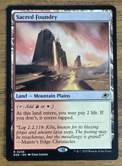 MTG Edge of Eternities, Sacred Foundry - Image 1