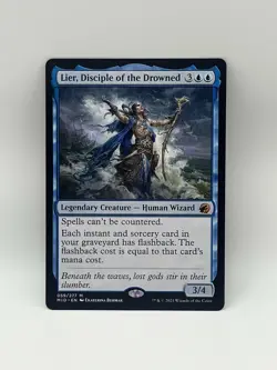 Lier, Disciple of the Drowned Commander: Tarkir Dragonstorm MTG MID 059 - Image 1