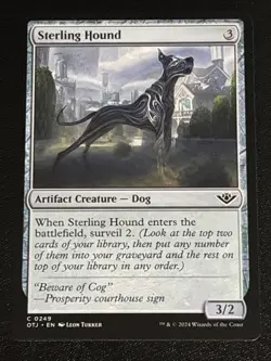 MTG Outlaws of Thunder Junction Sterling Hound 0249 NM - Image 1