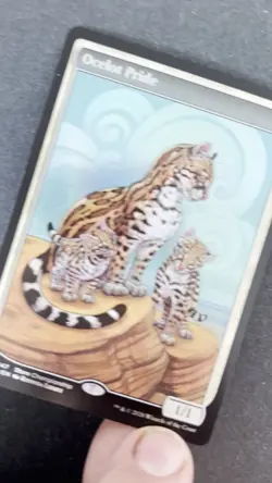 Ocelot Pride - MTG textless Champion Store Promo - Near Mint English MTG - Image 2