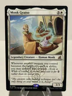 Monk Gyatso 81 R Avatar: The Last Airbender: Eternal-Legal NM MTG - Image 1