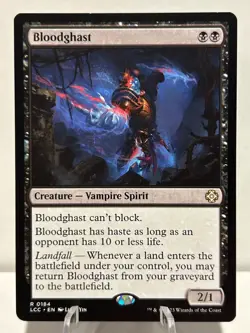 Bloodghast 184 R Commander: The Lost Caverns of Ixalan NM MTG - Image 1