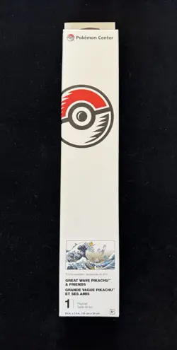 POKEMON CENTER GREAT WAVE PIKACHU & FRIENDS PLAYMAT NEW SEALED IN BOX - Image 1