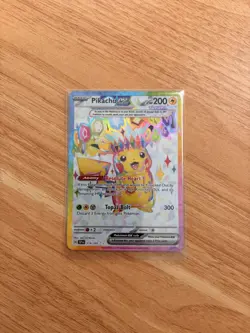 Pokemon Cards Pikachu ex 219/191 Surging Sparks Ultra Rare NM - Image 1