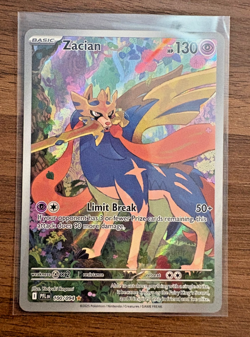 Pokemon TCG Mega Evolution Phantasmal Flames - Zacian 100/094 Illustration Rare - Image 1