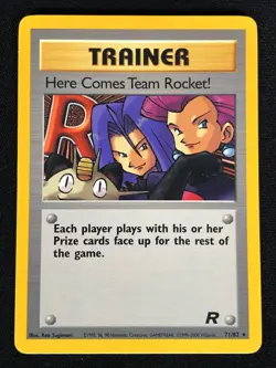 Pokemon Here Comes Team Rocket! 71/82 Common (LP) - Image 1