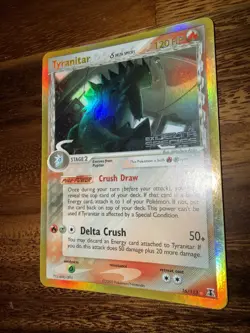 Pokemon TCG Tyranitar EX Delta Species 16/113 Reverse Holo Rare Stamped - Image 3
