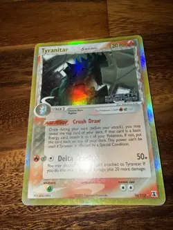 Pokemon TCG Tyranitar EX Delta Species 16/113 Reverse Holo Rare Stamped - Image 4