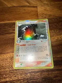 Pokemon TCG Tyranitar EX Delta Species 16/113 Reverse Holo Rare Stamped - Image 5