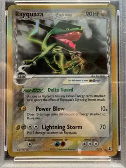 Pokemon Rayquaza Delta Species 13/113 Delta Species Holo PSA 7 - Image 2
