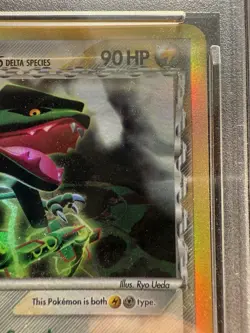 Pokemon Rayquaza Delta Species 13/113 Delta Species Holo PSA 7 - Image 4