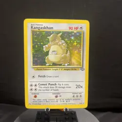 Pokemon Jungle Set Unlimited Kangaskhan 5/64 Holo Rare MP - Image 1