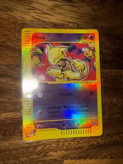 Abra Expedition Base Set Reverse Holo Card 93/165 | Pokemon TCG - Image 4