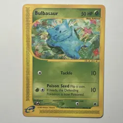 Pokemon TCG Bulbasaur 94/165 Expedition Base Set Common Nintendo LP Card - Image 1