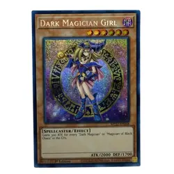 YuGiOh! Dark Magician Girl (Prismatic Secret Rare) MP22-EN268 1st Edition NM - Image 1