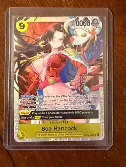 Boa Hancock - One Piece OP14-112 Super Rare The Azure Sea's Seven Foil (Mint !) - Image 1