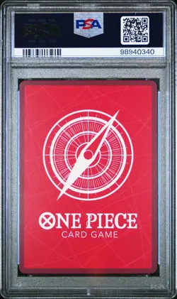 2022 One Piece OP01 EN Alternate Art Errata #003 Monkey D. Luffy PSA 9 - Image 2