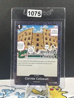 Corrida Coliseum Judge Pack Vol. 6 One Piece Foil Stamped Promo OP04-096 (1075) - Image 1