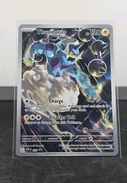 Black Bolt and White Flare Thundurus and Tornadus Pokemon Center Stamped Promos - Image 2