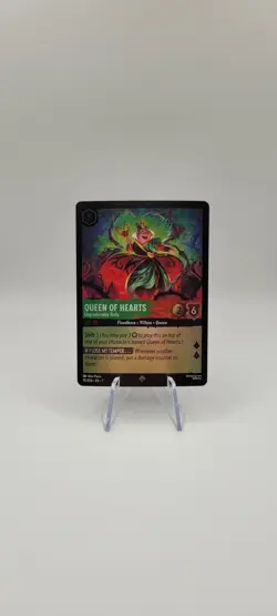 Disney Lorcana TCG: Queen of Hearts - 95/204 Archazia's Island Cold Foil Card NM - Image 1
