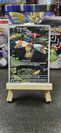 Yanma 183/182 NM / M Full Art Holo Destined Rivals Pokemon TCG Card - Image 1