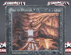 MTG Gate to Phyrexia- DAMAGED -Antiquities Magic the Gathering Card # 016 - Image 3