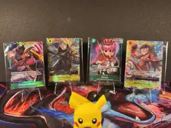 One Piece TCG lot Of 100 cards W/ C,UC,R,L,SR & More included English All NM - Image 1