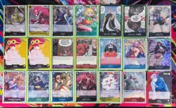 One Piece TCG lot Of 100 cards W/ C,UC,R,L,SR & More included English All NM - Image 2