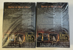 LORD OF THE RINGS BATTLE OF HELMS DEEP EOWYN LEGOLAS TCG 2 60 CARD STARTER DECKS - Image 3