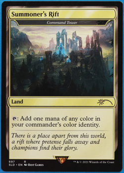 Summoner's Rift | Command Tower (Secret Lair Promo) NM CARD (507525) ABUGames - Image 1
