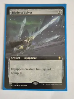 1x BORDERLESS BLADE OF SELVES - Commander - MTG - Magic the Gathering - Image 1