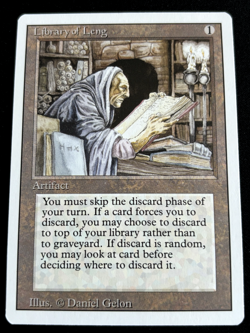 1x MTG Library of Leng - Revised Edition (3ED) - Image 1