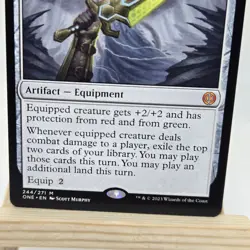 MTG Sword of Forge and Frontier NM English Phyrexia: All Will Be One 244/271 - Image 5