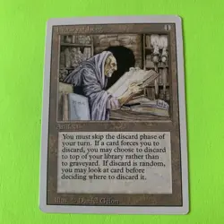 MTG Library of Leng Revised Edition Regular Uncommon Never Played NM+ - Image 1