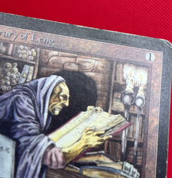 MTG 1X Library of Leng X1 Beta Edition Magic - HP - Image 4