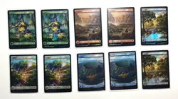 Chocobo Track Foil Lands, 10 Total (2 Of Each) Final Fantasy, MTG - Image 1