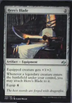 Hero's Blade - Fate Reforged: #160, Magic: The Gathering Nm C284 - Image 1