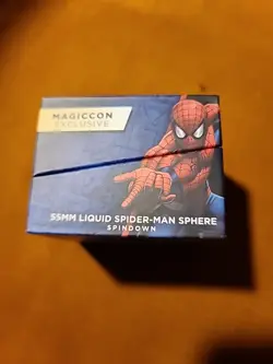 MagicCon Exclusive Atlanta 2025 SPIDER-MAN Large Liquid D20 Spindown NIB MTG - Image 4