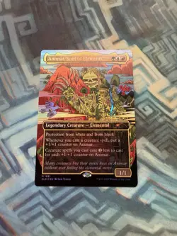 MTG Rainbow Foil Animar, Soul of Elements EX+/NM- Secret Lair Drop - Image 2
