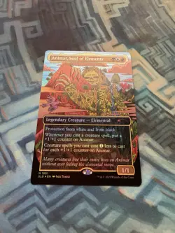 MTG Rainbow Foil Animar, Soul of Elements EX+/NM- Secret Lair Drop - Image 3