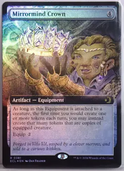 Mirrormind Crown [New, Near Mint] Extended Art {Lorwyn Eclipsed} - Image 1