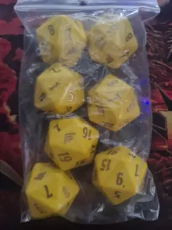 MTG Promo Life Counter Spin down Die Dice Gold Nugget Oversized Magic - Image 1