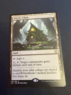 MTG - Witch's Clinic NM - Image 1